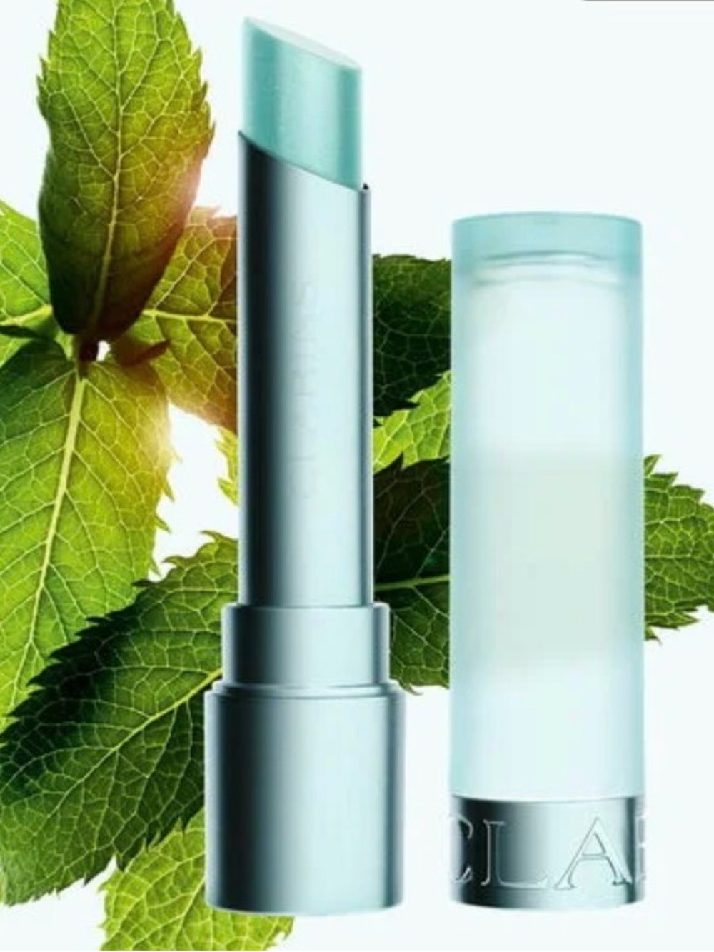 BNIB Clarins Hydrating Cryo Mint Lip Oil Balm — 00 cryo mint
